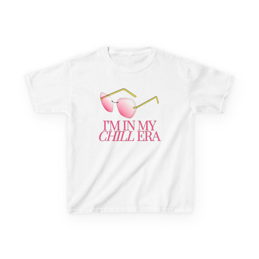 In My Chill Era Girl's Graphic Tee - Fun & Trendy Shirt for Young Fashionistas