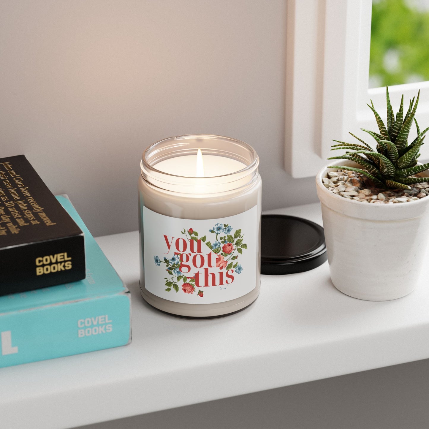 You Got This Floral Scented Soy Candle - 9oz
