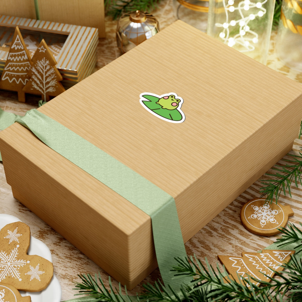 Cute Frog Sticker