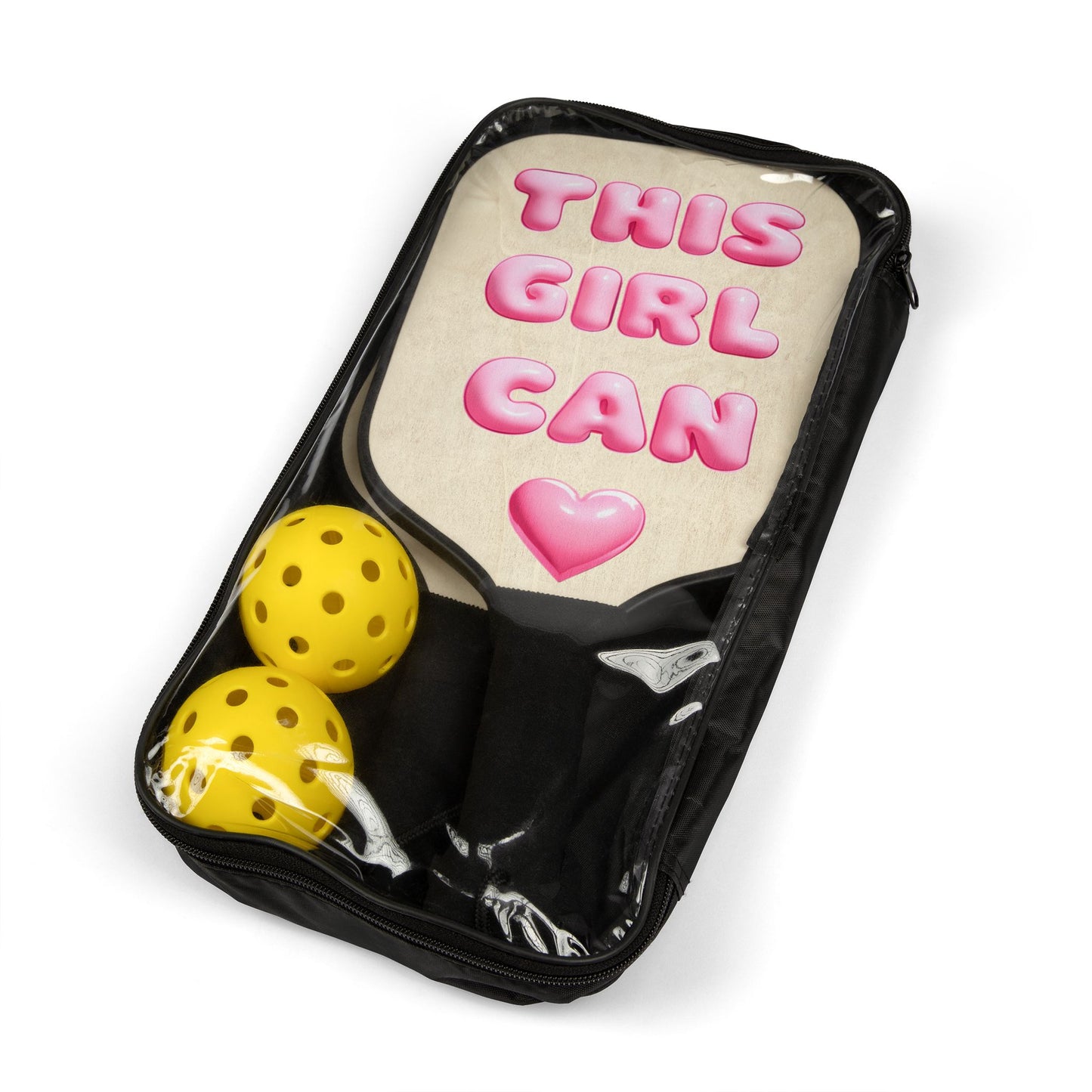 "This Girl Can" Empowered Pickleball Paddle Kit for Girls