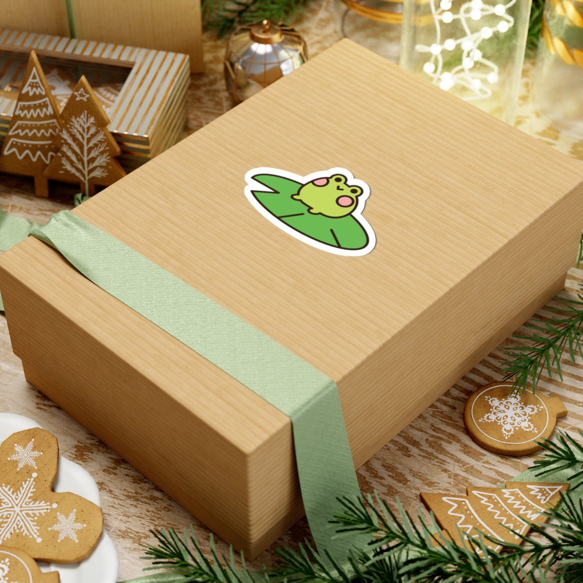 Cute Frog Sticker