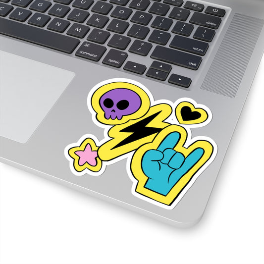 Cute Punk Icons Sticker