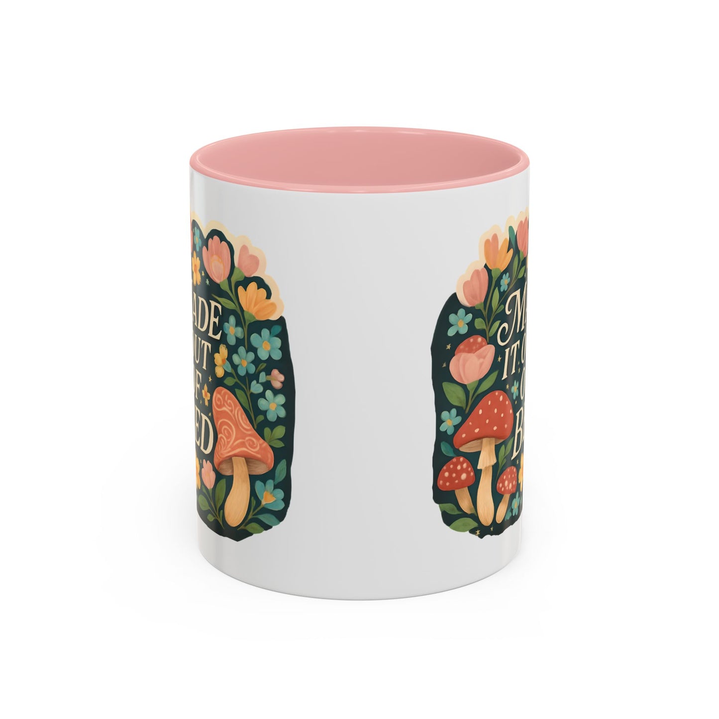Made It Out of Bed Accent Coffee Mug