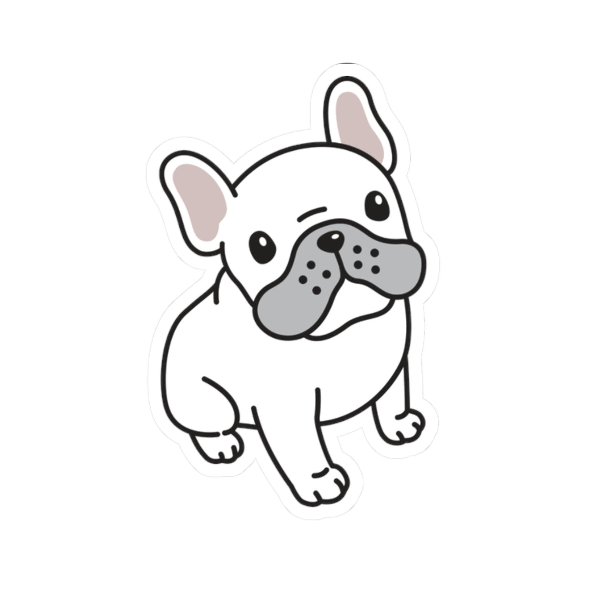 Cute Frenchie Sticker