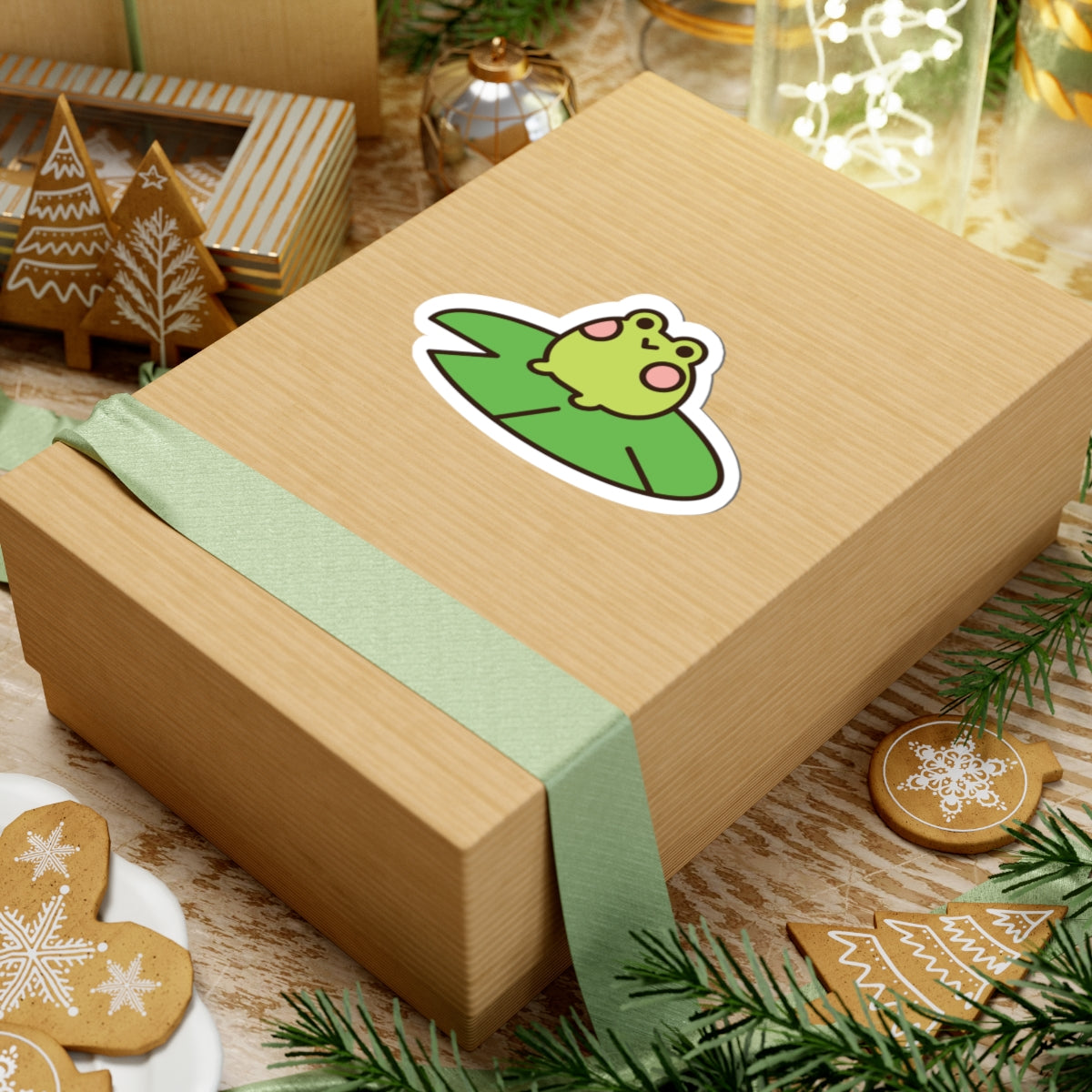 Cute Frog Sticker