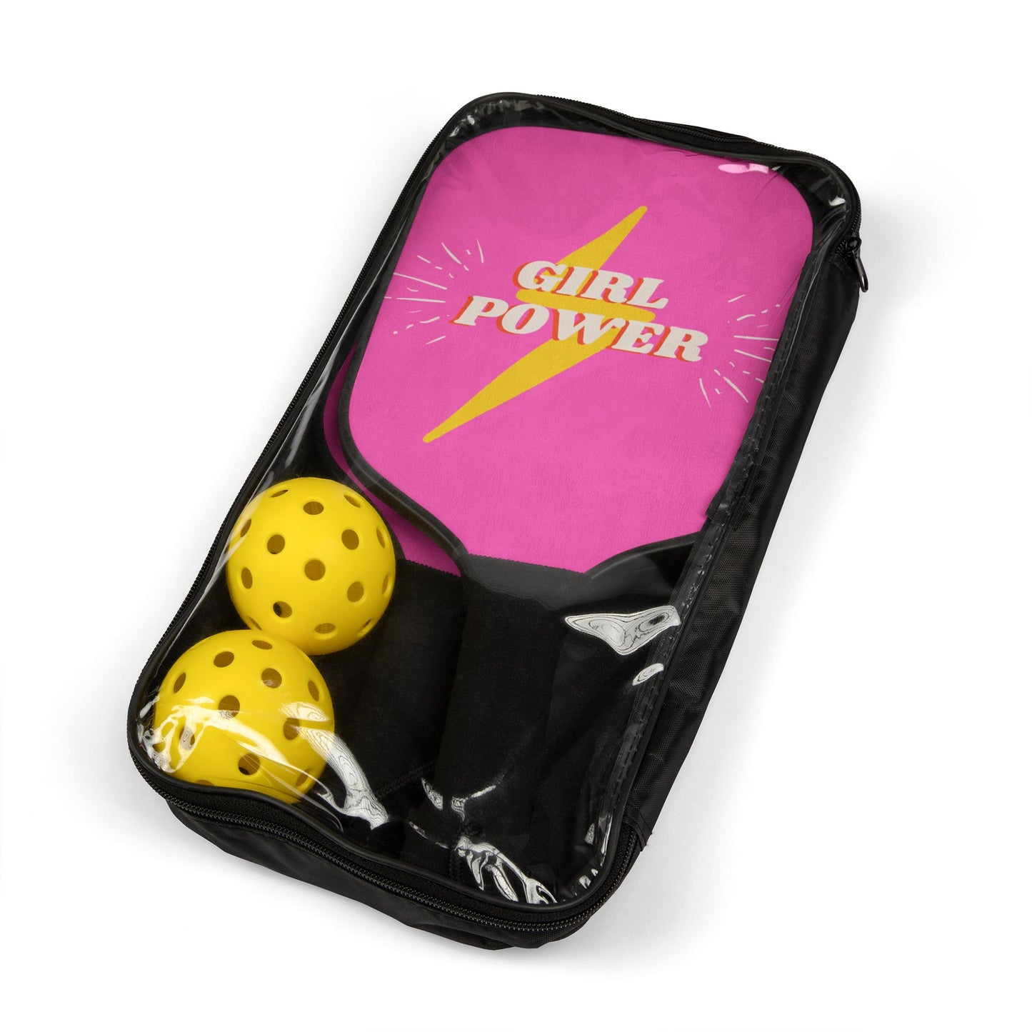 Girl Power Training Pickleball Kit - Girl Power Paddle Set with Balls