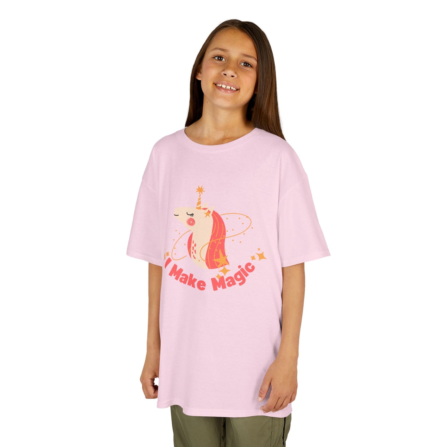 I Make Magic Kids Unicorn T-Shirt - Fun Cotton Tee for Creative Kids