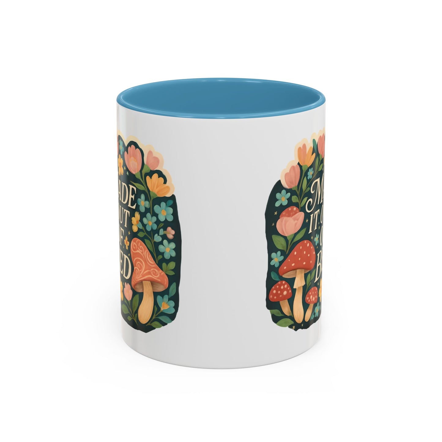 Made It Out of Bed Accent Coffee Mug