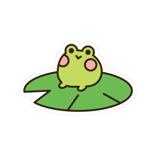 Cute Frog Sticker