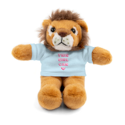"This Girl Can" Empowering Stuffed Animal Lovie Plush Toy