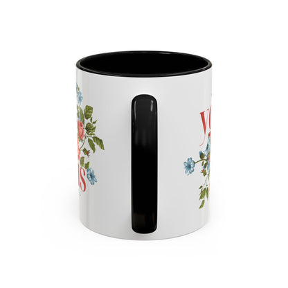 You Got This Floral Coffee Mug - 11oz & 15oz, Inspirational Gift for Friends