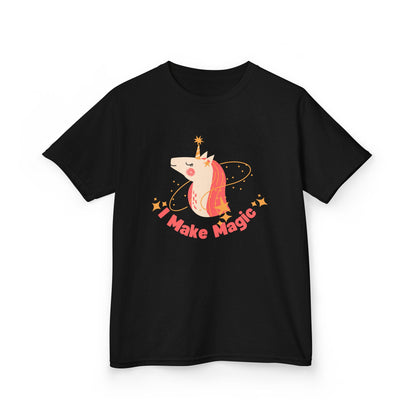 I Make Magic Kids Unicorn T-Shirt - Fun Cotton Tee for Creative Kids