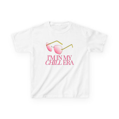 In My Chill Era Girl's Graphic Tee - Fun & Trendy Shirt for Young Fashionistas
