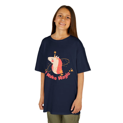 I Make Magic Kids Unicorn T-Shirt - Fun Cotton Tee for Creative Kids