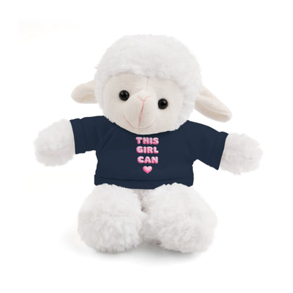 "This Girl Can" Empowering Stuffed Animal Lovie Plush Toy