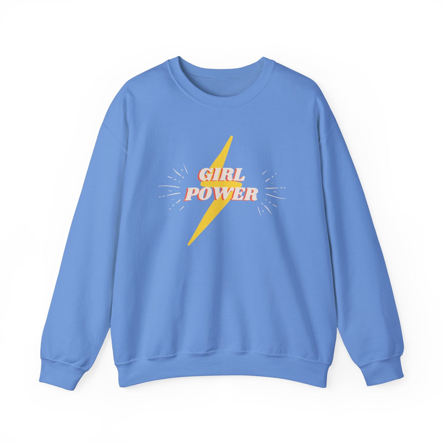 Mom's Girl Power Crewneck Sweatshirt - Cozy and Empowering Apparel