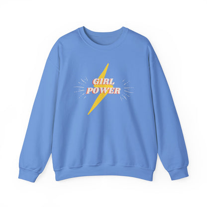 Mom's Girl Power Crewneck Sweatshirt - Cozy and Empowering Apparel