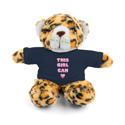 "This Girl Can" Empowering Stuffed Animal Lovie Plush Toy
