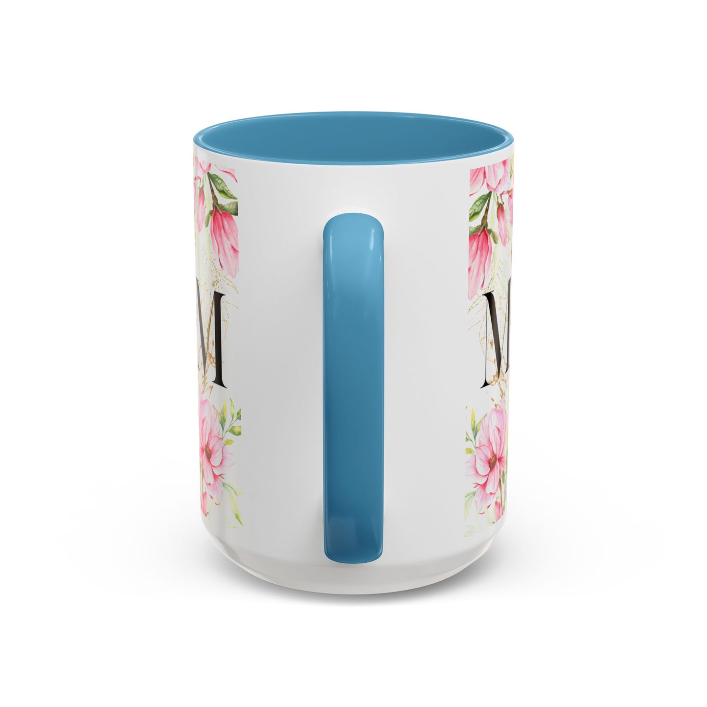 Floral Mom Accent Coffee Mug - Perfect Gift for Mother's Day