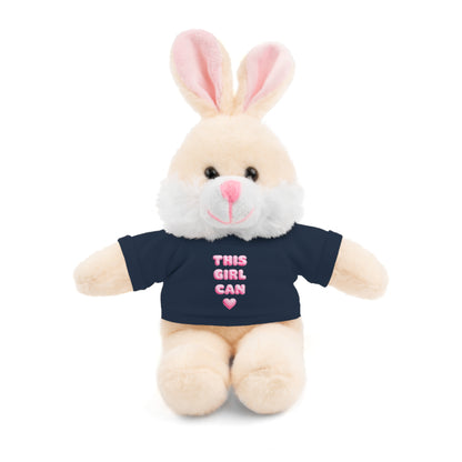 "This Girl Can" Empowering Stuffed Animal Lovie Plush Toy