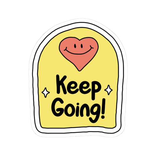Keep Going! Sticker