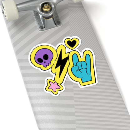 Cute Punk Icons Sticker