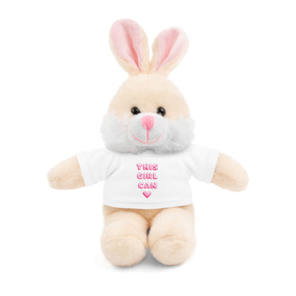 "This Girl Can" Empowering Stuffed Animal Lovie Plush Toy