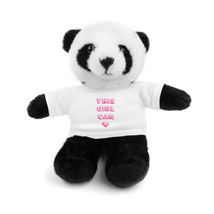 "This Girl Can" Empowering Stuffed Animal Lovie Plush Toy
