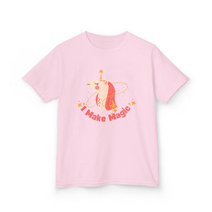 I Make Magic Kids Unicorn T-Shirt - Fun Cotton Tee for Creative Kids