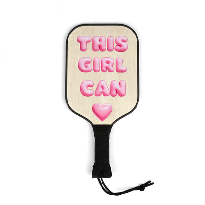 "This Girl Can" Empowered Pickleball Paddle Kit for Girls