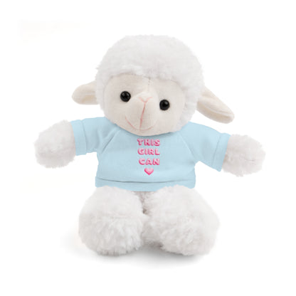 "This Girl Can" Empowering Stuffed Animal Lovie Plush Toy