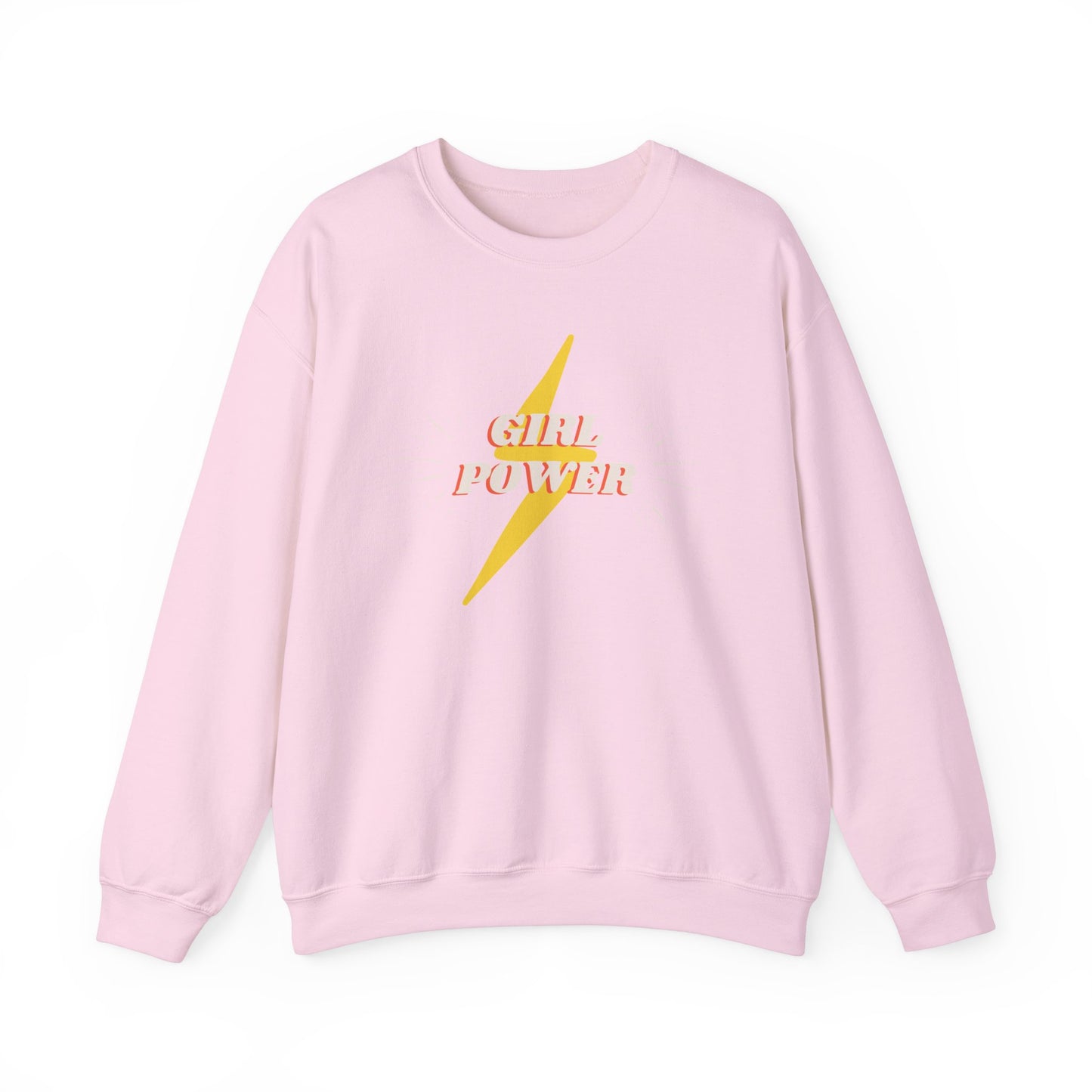 Mom's Girl Power Crewneck Sweatshirt - Cozy and Empowering Apparel