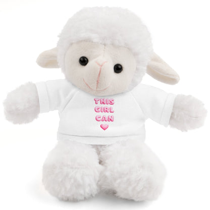 "This Girl Can" Empowering Stuffed Animal Lovie Plush Toy