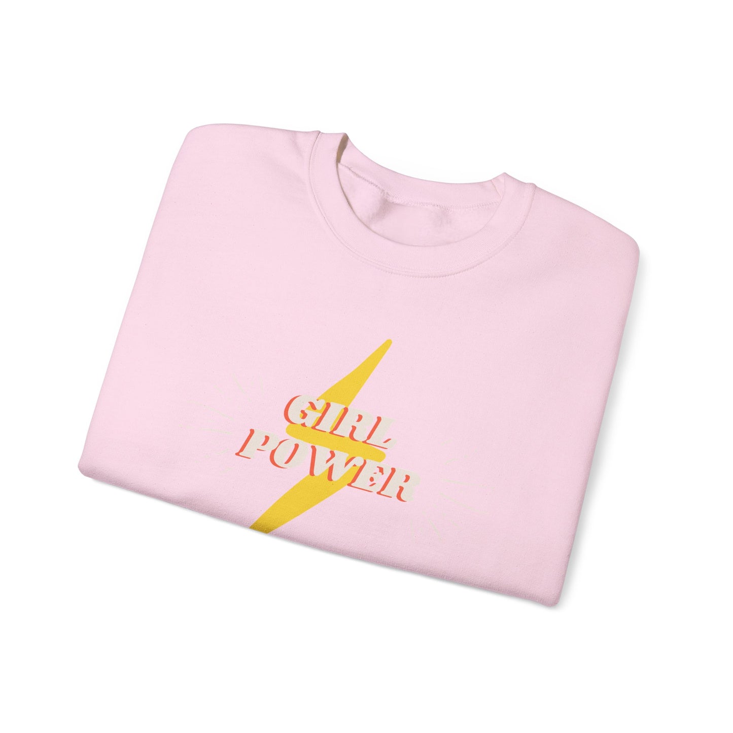Mom's Girl Power Crewneck Sweatshirt - Cozy and Empowering Apparel