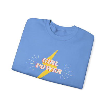 Mom's Girl Power Crewneck Sweatshirt - Cozy and Empowering Apparel