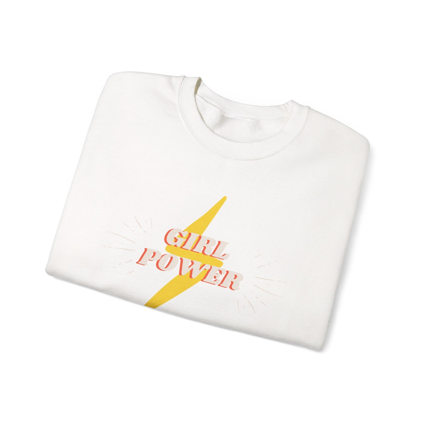 Mom's Girl Power Crewneck Sweatshirt - Cozy and Empowering Apparel