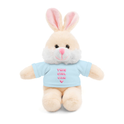 "This Girl Can" Empowering Stuffed Animal Lovie Plush Toy