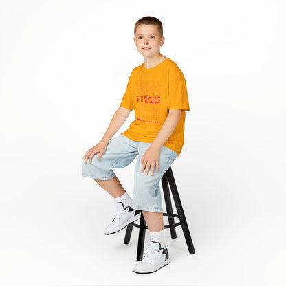 Red Boys Snacks Tee - Fun & Comfy Cotton T-Shirt for Snack Lovers