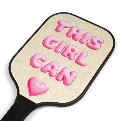"This Girl Can" Empowered Pickleball Paddle Kit for Girls