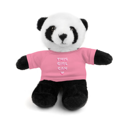 "This Girl Can" Empowering Stuffed Animal Lovie Plush Toy