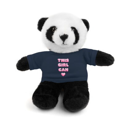 "This Girl Can" Empowering Stuffed Animal Lovie Plush Toy