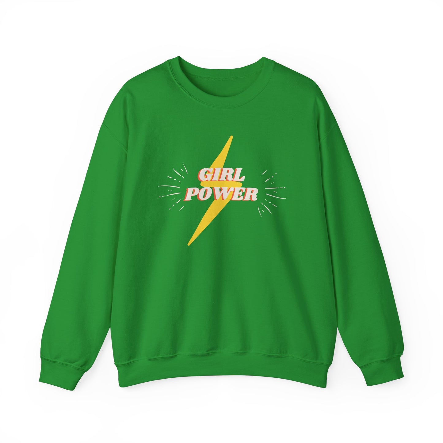Mom's Girl Power Crewneck Sweatshirt - Cozy and Empowering Apparel