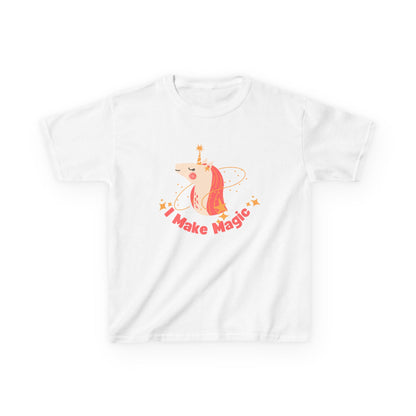 I Make Magic Kids Unicorn T-Shirt - Fun Cotton Tee for Creative Kids