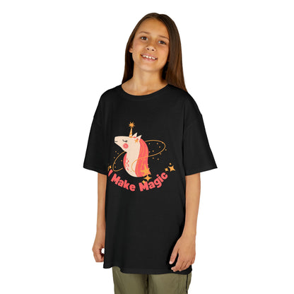 I Make Magic Kids Unicorn T-Shirt - Fun Cotton Tee for Creative Kids