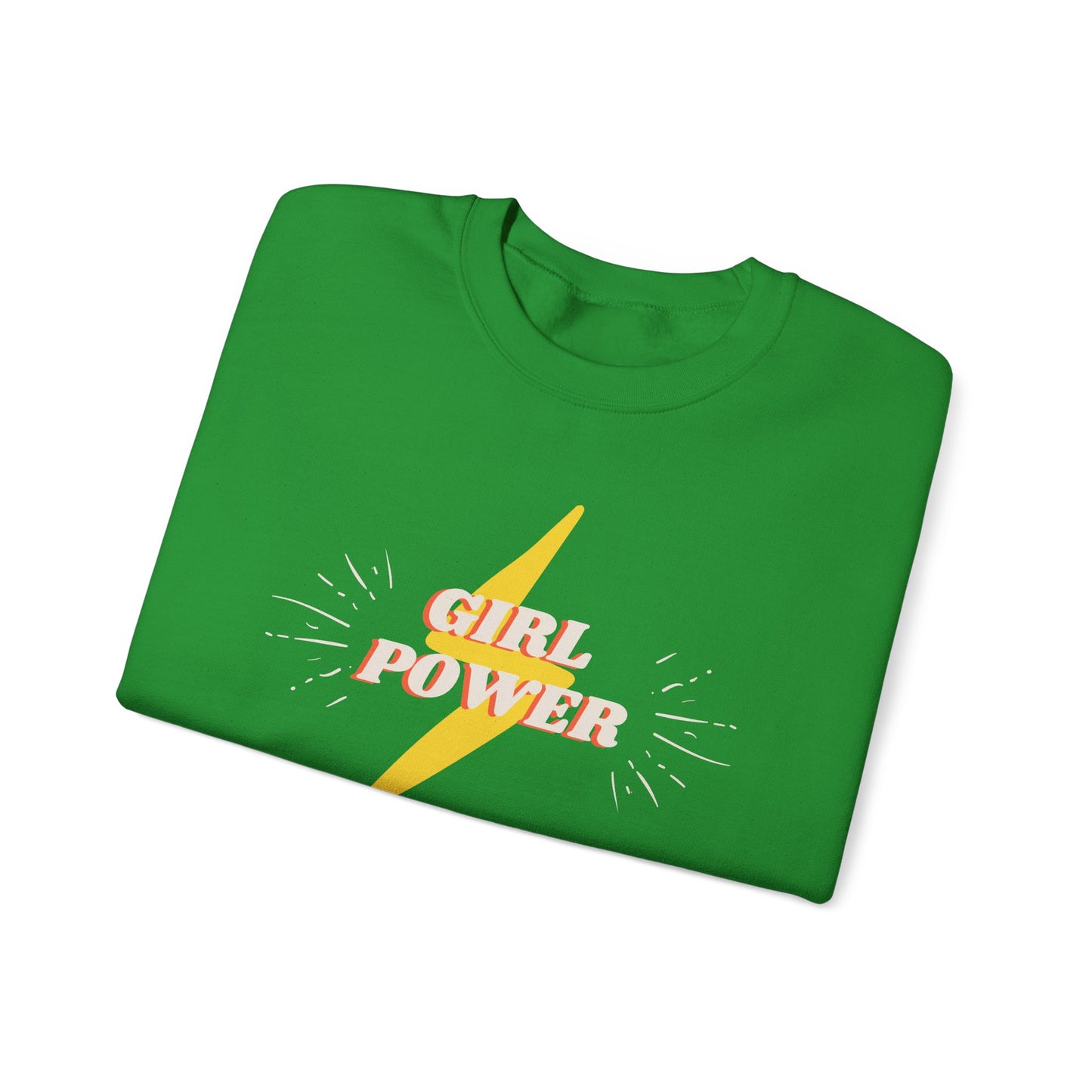 Mom's Girl Power Crewneck Sweatshirt - Cozy and Empowering Apparel
