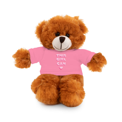 "This Girl Can" Empowering Stuffed Animal Lovie Plush Toy