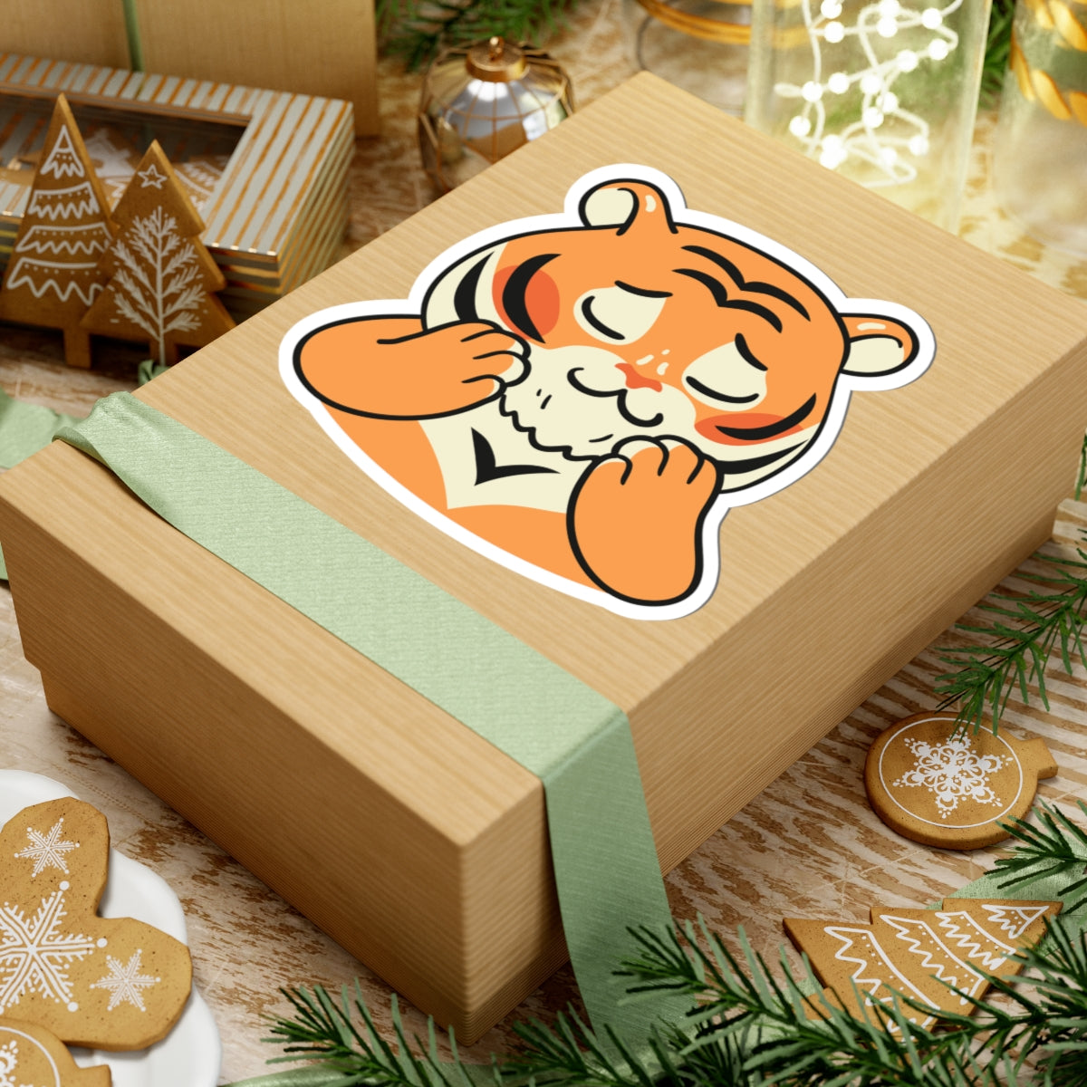 Cute Tiger Sticker
