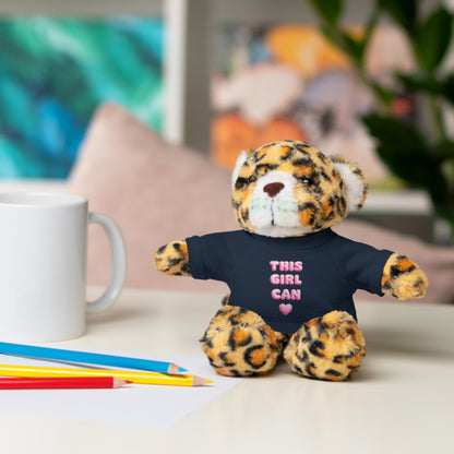 "This Girl Can" Empowering Stuffed Animal Lovie Plush Toy