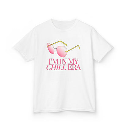 In My Chill Era Girl's Graphic Tee - Fun & Trendy Shirt for Young Fashionistas