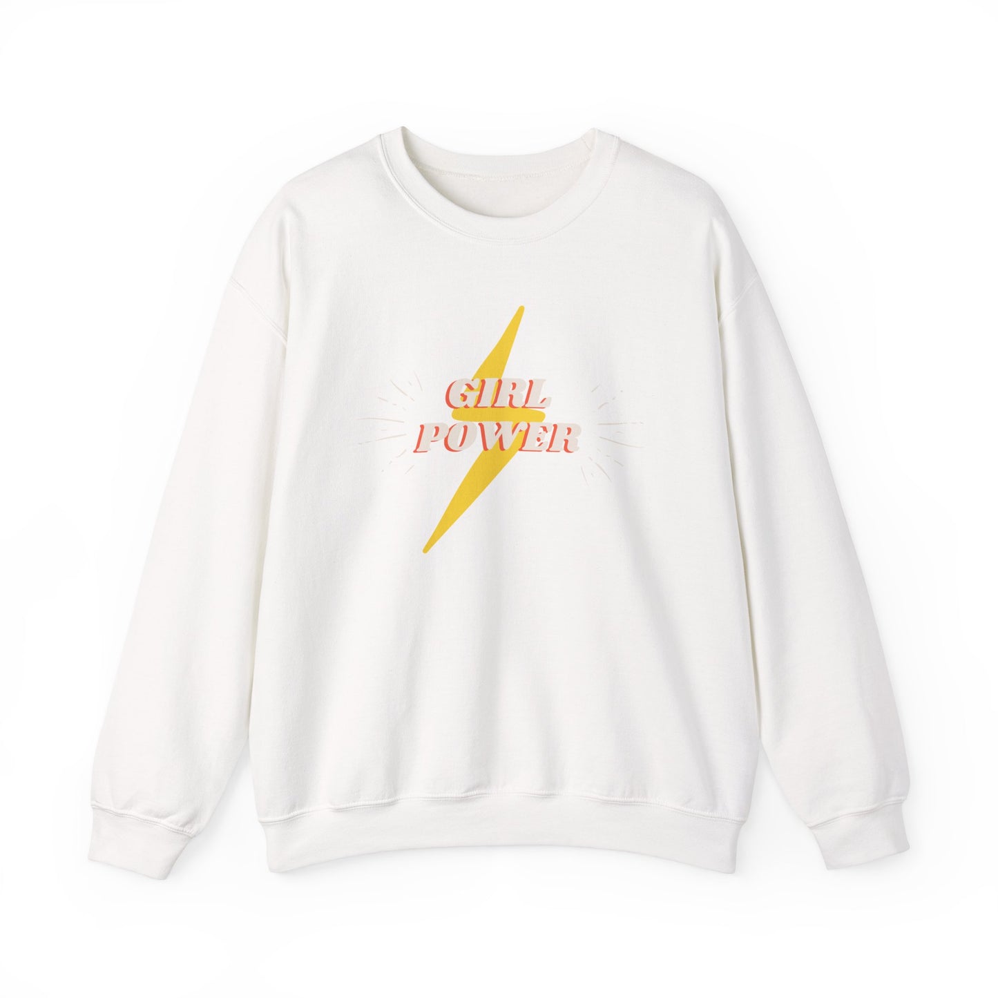 Mom's Girl Power Crewneck Sweatshirt - Cozy and Empowering Apparel